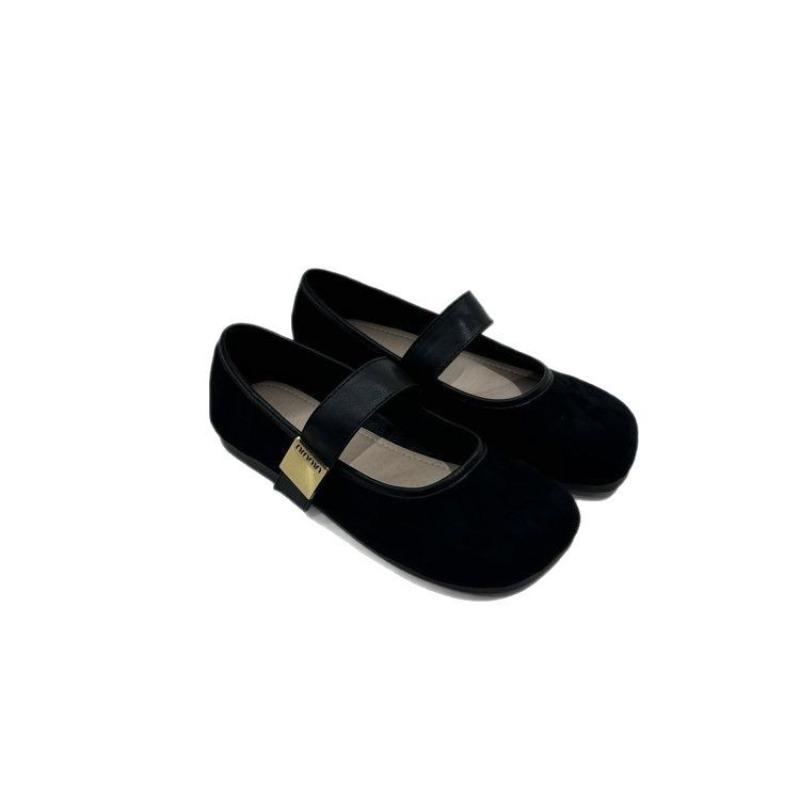 Hot Selling 2025 New Spring and Autumn Soft Sole Round Toe Retro Mary Jane Shoes Shallow Mouthed Flat Sole Single Shoe for Women
