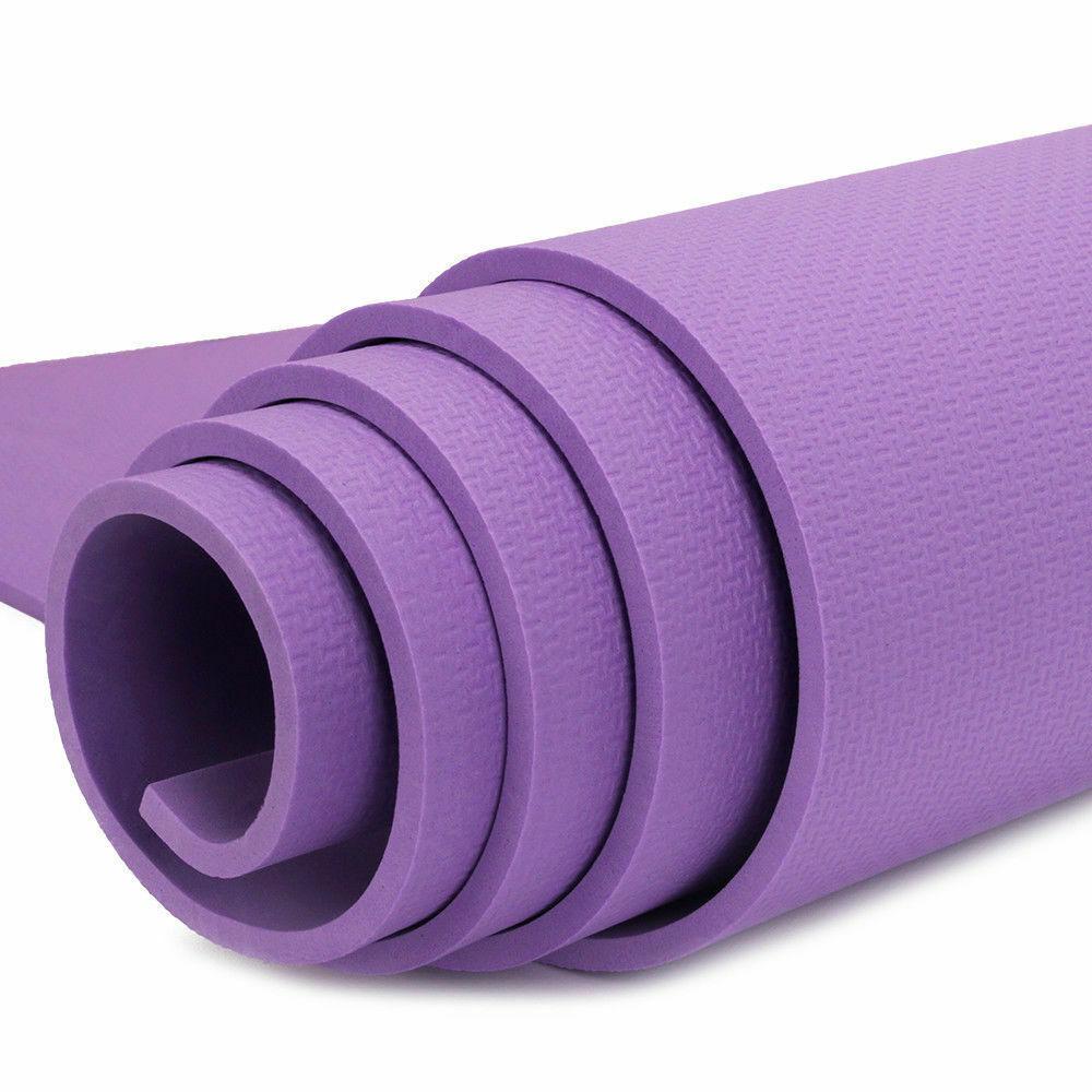 Tappetino da Yoga in Eva Ultra-confortevole con Superficie Antiscivolo per Pilates e Allenamenti Fitness