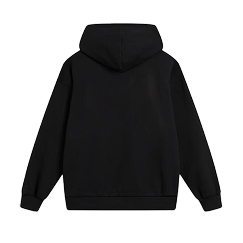 Li Ning Sweatshirts Unisex Hooded Thickened Regular YWDU355