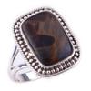 Natural Pietersite Gemstone Handmade 925 Solid Sterling Silver Ring Size 9 u3l86