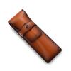 Lapisbird Pencil Case for 2 WP32768 Pens, Flap, Cognac,