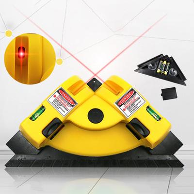 90 Grad vertikale horizontale Linie Saugnapf Laser Level Fliesen Verlegung Nivellierung Werkzeug