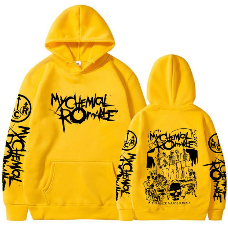 My Chemical Romance Rock Band Hoodies Black Para