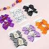 2PCS/Set Children's Hair Clip Girl Halloween Pumpkin Head Witch Hat Ghost Candy Bat Party Bow Duckbill Clip Hair Clip