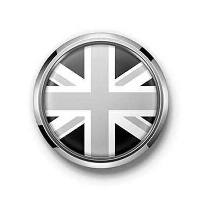 Heimo Car Front Grille Emblem Badge Metal Decal Sticker Mini Cooper F/R Series F54