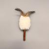 Rabbit Fur Matatabi Cat Chew Toy Teeth Cleaning Self Amusement Pet Toy Replacement Head