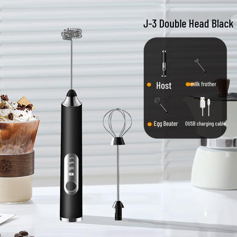 Handheld Electric Milk Frother and Coffee Stirrer