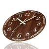 Non-Ticking Luminous Wall Clock Silent Glow In The Dark Night Light Hanging Clock 12 Inch Numerals&Hands Round Quartz Clock
