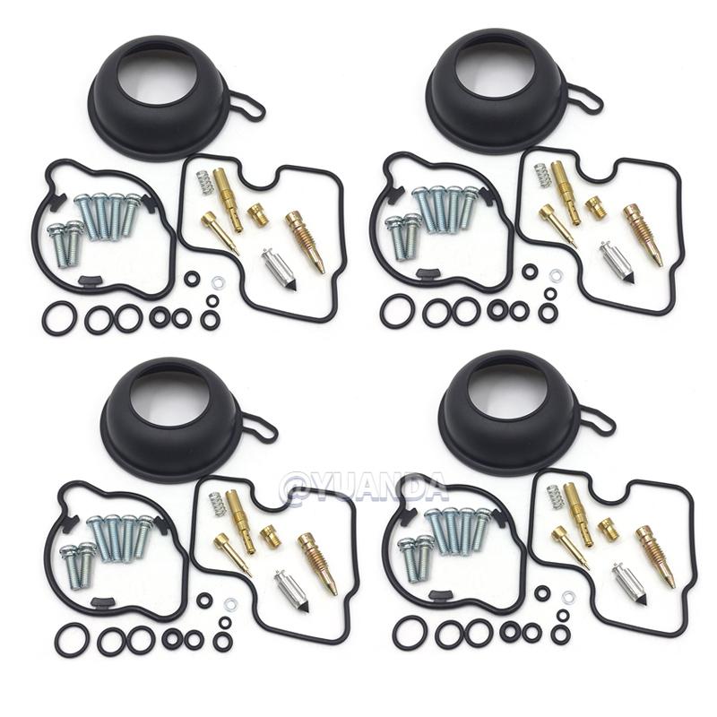 FOR Honda CB600F CB 600 F HORNET 1998-2006 Carburetor Carb Repair Kit Plunger Diaphragm