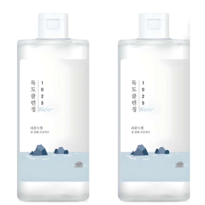 

Round Lab 1025 Dokdo Cleansing Water 400ml Double Set 400ml x 2