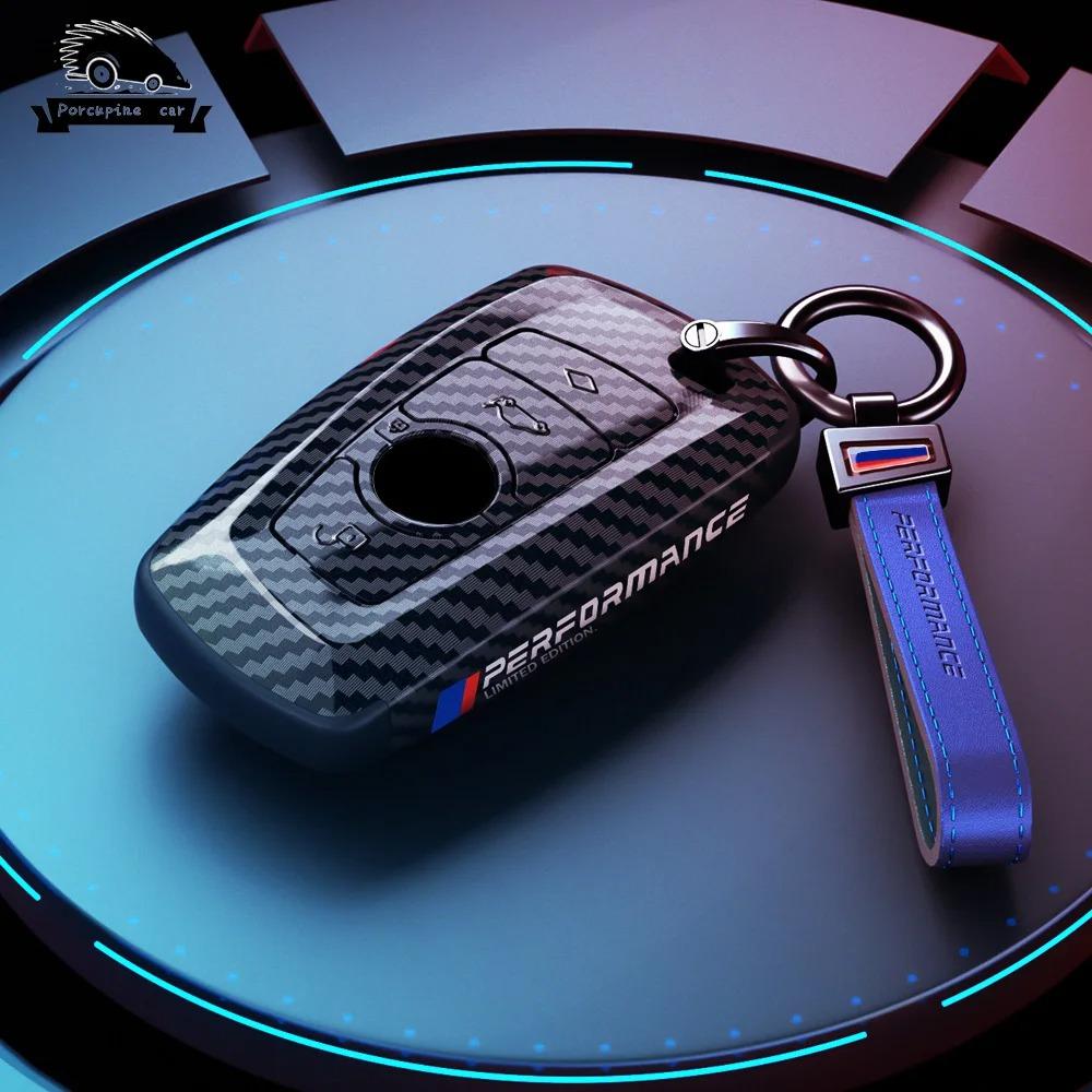 ABS Carbon Fiber Car Key Cover Case For Bmw F20 F30 F31 F34 F10 F11 F25 I3 M3 M4 F15 F16 3 5 Series GT Car-Styling Accessories