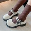 2024 Spring Autumn Black School Girl Shoes Fashion Bowknot Versatile Children's Leather Shoes Kids Princess Lolita Single Shoes