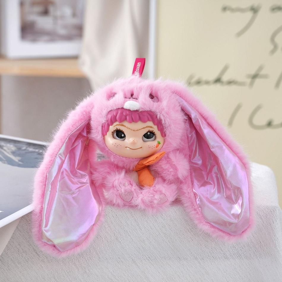 Nueva Fiesta Wakuku Segunda Generación Peluche muñeca de vinilo linda Diario Travieso Kawaii Colgante Llavero Adornos Regalo de Cumpleaños Juguetes