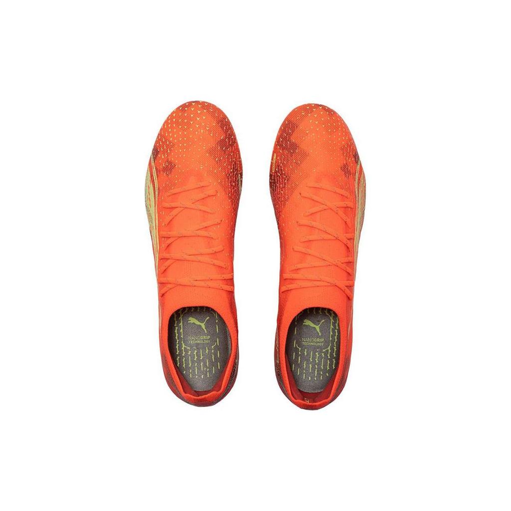 Puma Ultra Ultimate FG AG Fearless Pack Men Sneakers Orange Fiery-Coral Fizzy-Light 106868-03