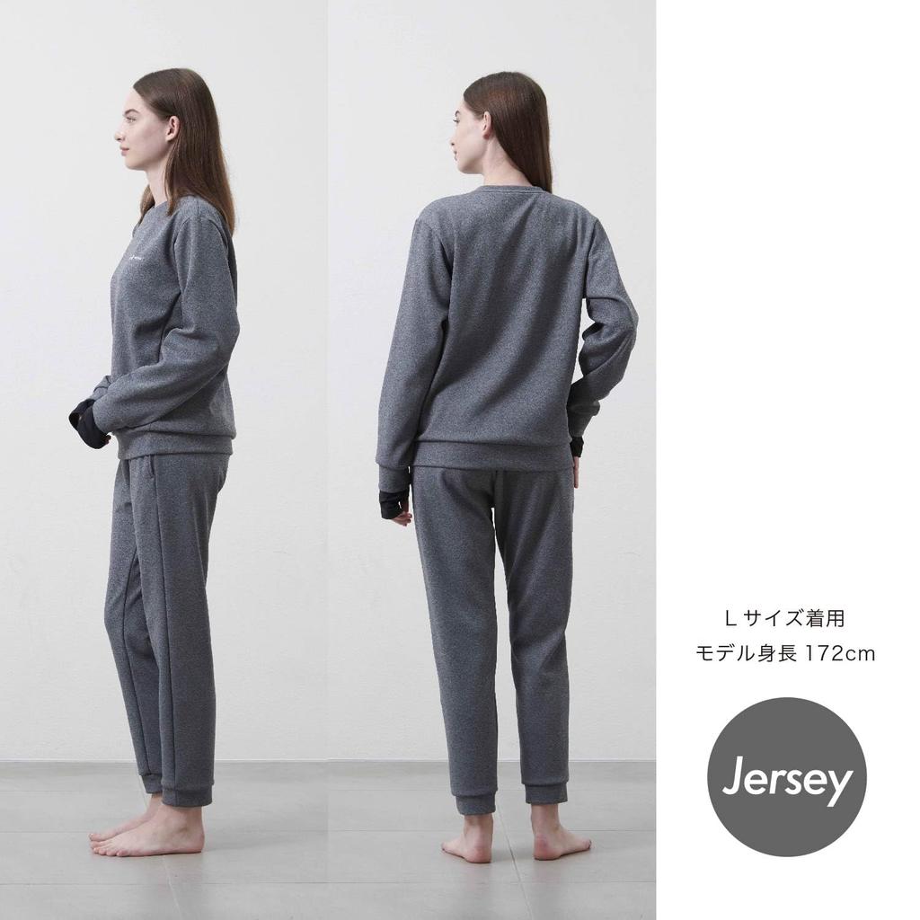 Nishikawa Air Recovery Sleep Techwear Jersey Size Recovery Made In PS14150078 Top, Style, Women's, M, Wear, Japan, Gray,