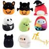 Halloween Squishmallows The Nightmare Before Christmas Jack Sally Fledermaus Kürbis Plüschtiere