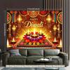 1 Piece of Brightly Lit Holiday Celebration Background Cloth Used for Decorating Living Rooms Bedrooms Offices or Parties