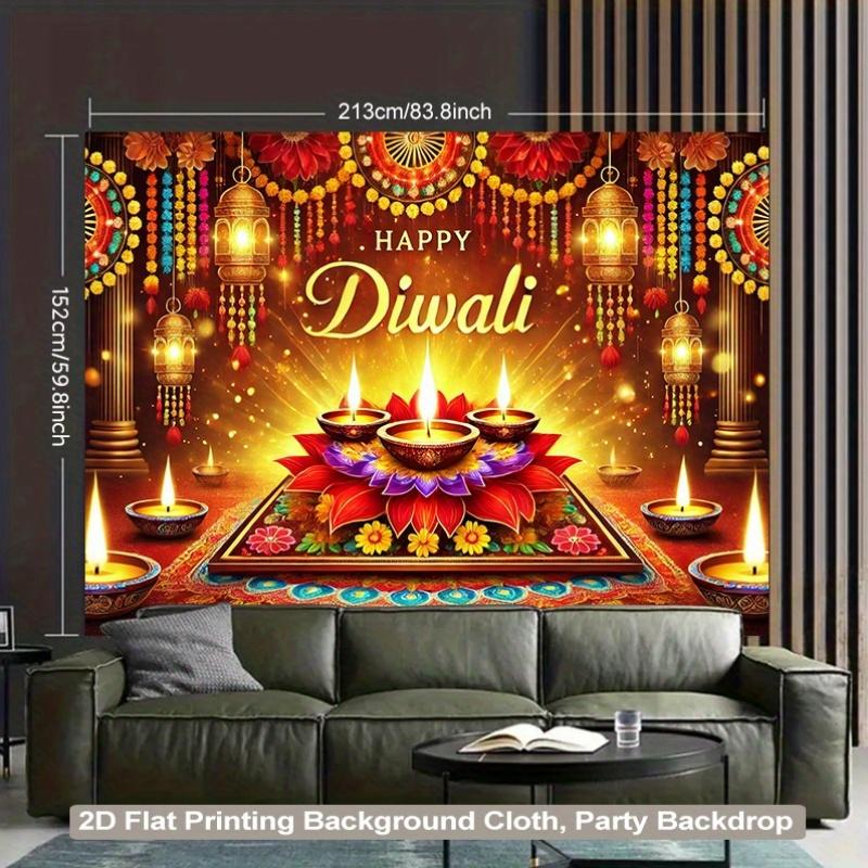 1 Piece of Brightly Lit Holiday Celebration Background Cloth Used for Decorating Living Rooms Bedrooms Offices or Parties