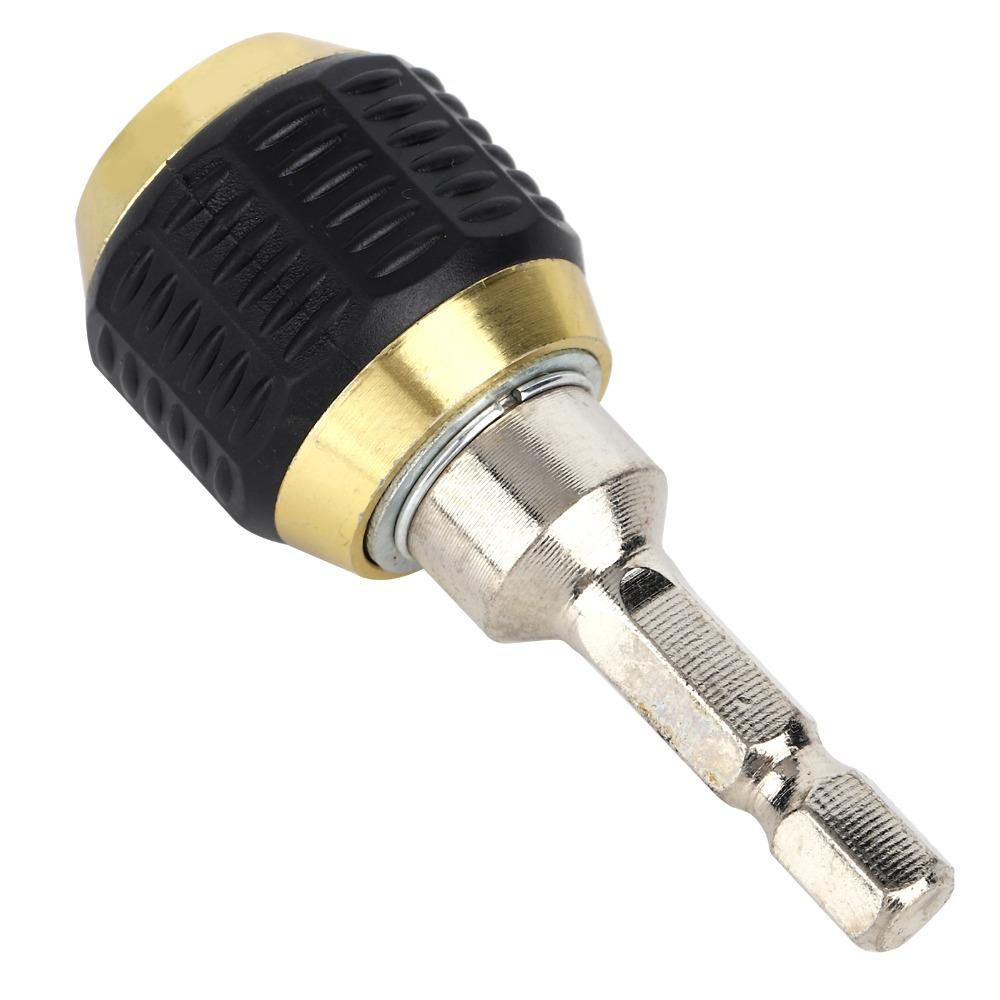 2PCS Universal Drill Chuck Stainless Steel Drill Bit Extension Durable Chuck Adapter