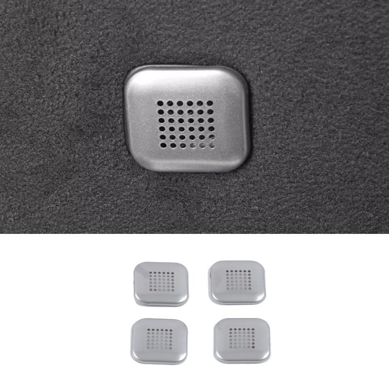 For Geely Monjaro KX11 -2024 Grand Koleos 2025 Decoration Accessories Steel speaker horn Cover 4 Door roof Loudspeaker Cover