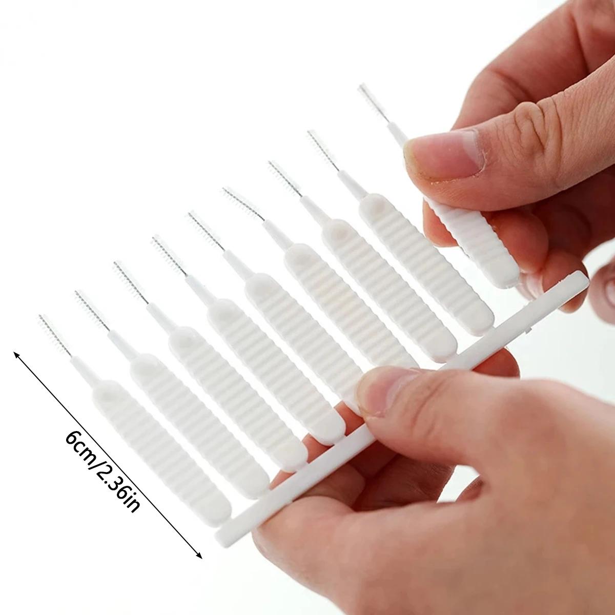 10Pcs Shower Head Cleaner Anti-clogging Pore Gap Cleaning Tools Multifunction Showerhead Crevice Cleaning Brush for Bathroom
