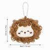Soft Curly Haired Lamb Pendant Lightweight Sheep Pendant Bag Charm Plush Sheep Keychain  Teen Girl