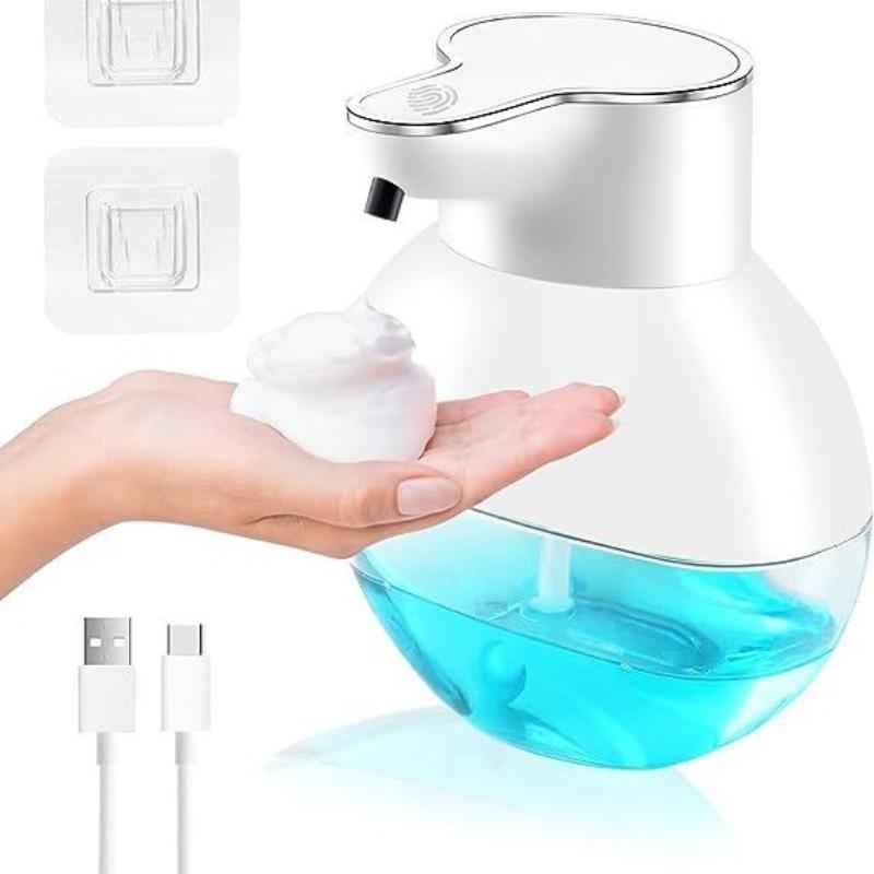 Automatic Touchless Foaming Soap Dispenser Wall-mounted USB/Battery Powered Liquid Soap Dispenser for Hotel Bathroom Kitchen