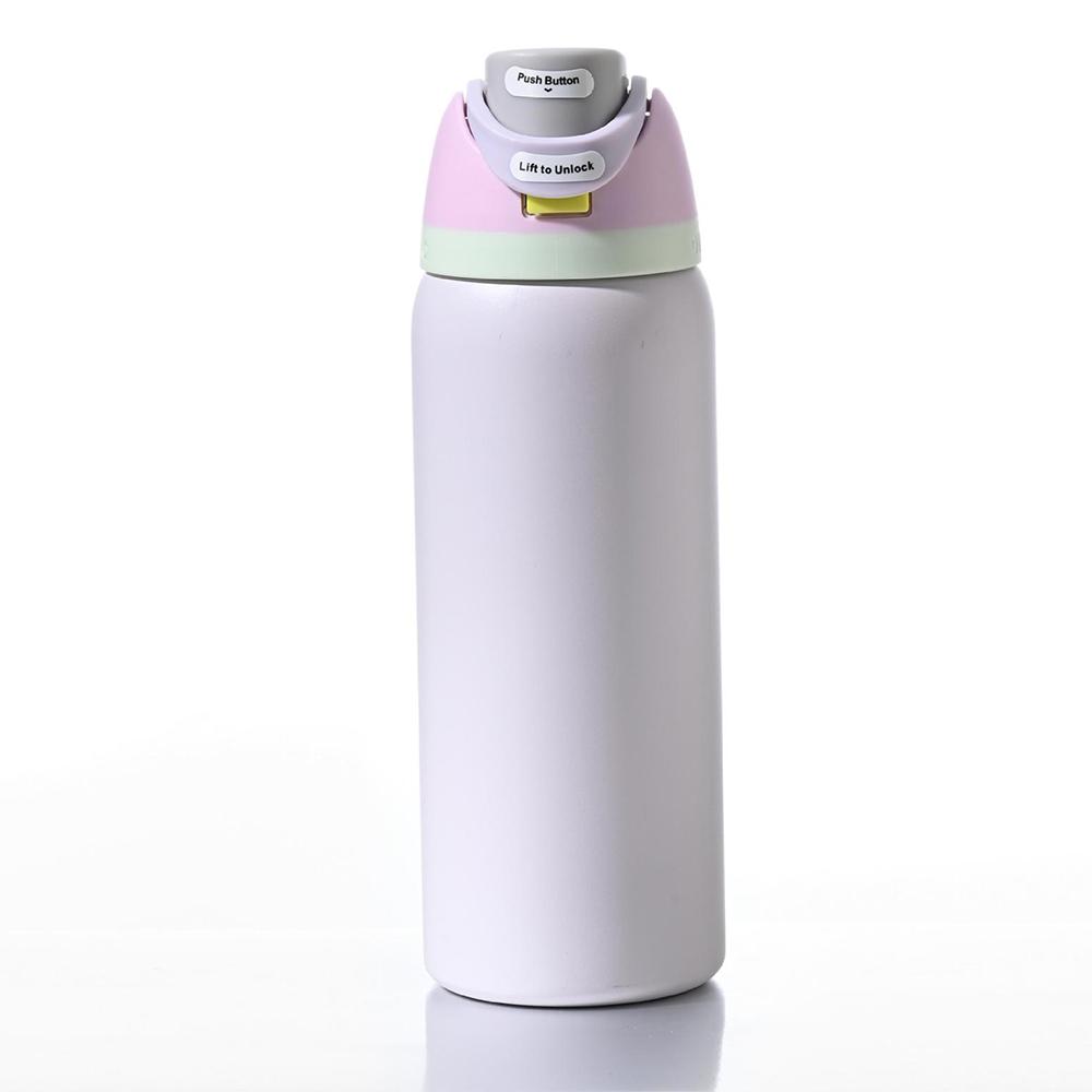 24 oz 30 oz Thermosbecher für den Winter Edelstahl Auslaufsicher Thermoisolierung Gerader Becher Niedliche Thermos-Wasserflasche Thermobecher Kindergeschenk