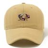 Unisex Polyester Baseball Cap With USA 250th Anniversary Eagle Print For Outdoor Travel Camping