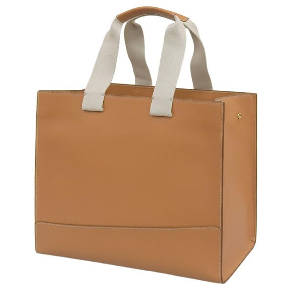 Bag Tote Bag A4 Compatible Leather Genuine Leather BTO121 PV0041 Unisex [Ilbizonte] Men's Women's (NATURALE/Beige) [Product]