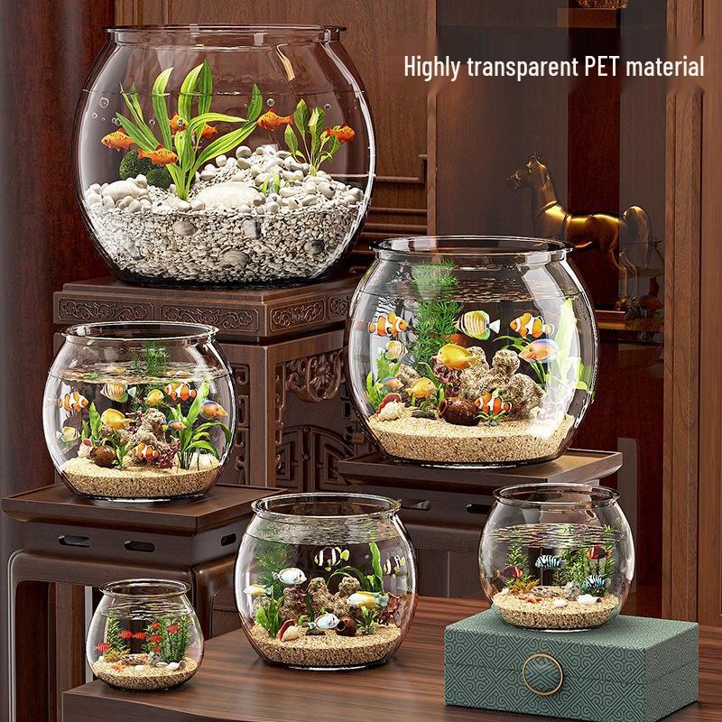 Gureide Runder Anti-Drop Öko-Fischbehälter