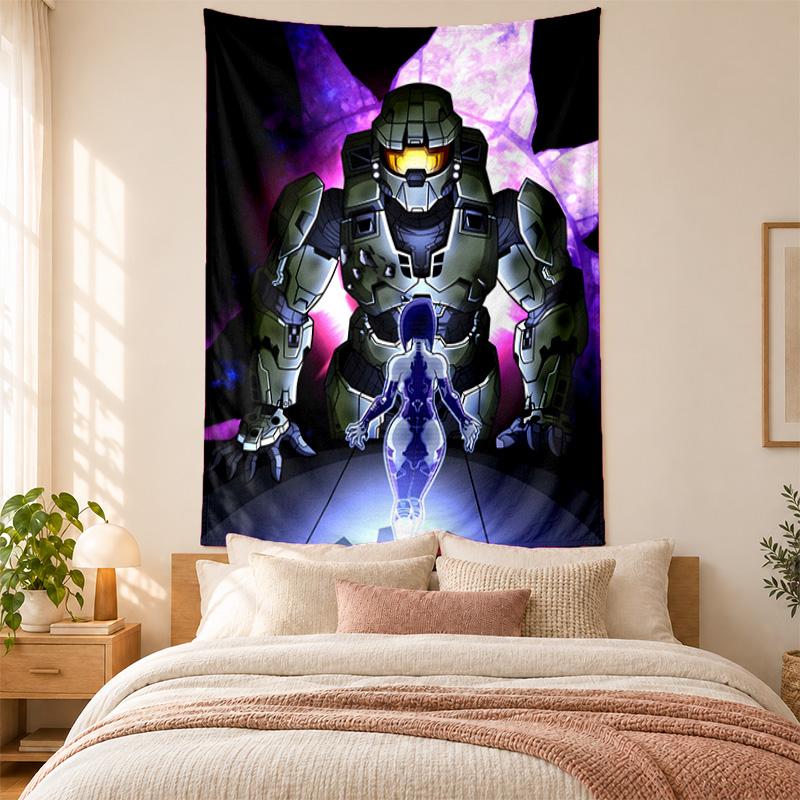 Cortana Tapestry highquality for decorating living room bedroom dorm walls ideal as bedroom wallart orholiday gift