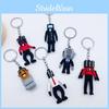 Unique Cross-border Keychain Red Sound Man 1 White Sound Man Surveillance Man Toilet Man Tv Man Red Sound Man 2