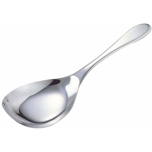Shimomura Kihan Spoon Helper [Made In Japan] Stainless Steel Serving Spoon 11643 Tsubame-Sanjo