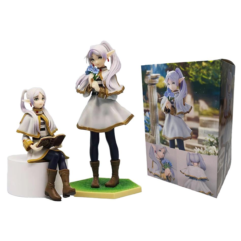 New 14cm Frieren: Beyond Journey's End Anime Figure Noodle Stopper Frieren Action Figure Luminasta Frieren Figurine Collection