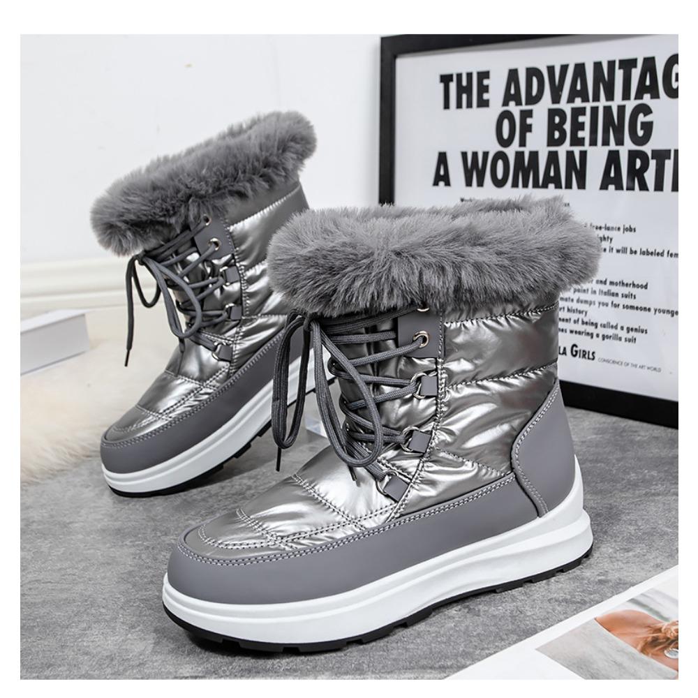 Botas Martin de Peluche para Mujer de Otoño e Invierno