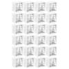  Pack of 6/24 Curtain Blind Mounting Brackets Plastic Headrail Fixings Holder
