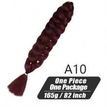 2026 New  Xpression Synthetic Big Braids Crochet Hair Braids Extensions Yaki Straight Hair Women's Jumbo Braids Hair Daily Wear