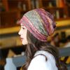 2 Pack Women Baggy Slouchy Beanie Chemo Hat Scarf Lightweight Slouchy Snood Hat Trendy Printing Headwear For Gifts