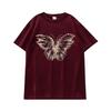 American retro t-shirt women's pure cotton short-sleeved summer new chic loose half-sleeved t-shirt chic top trendy