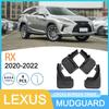 Lexus RX 2020-2022 Mud Flaps for Export Markets