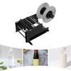 Manual Round Bottle Labeling Machine Adjustable Labeler Label Applicator Machine 15-20pcs/min MT-30 for Width 25-120mm Length