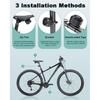 Max 110DB Bike Alarm,Bike Alarms For Ebikes Rechargeable Motorcycle Alarm With Remote,7 Levels Sensitivity Bicycle Alarm, Anti Theft Bicycle Alarm&