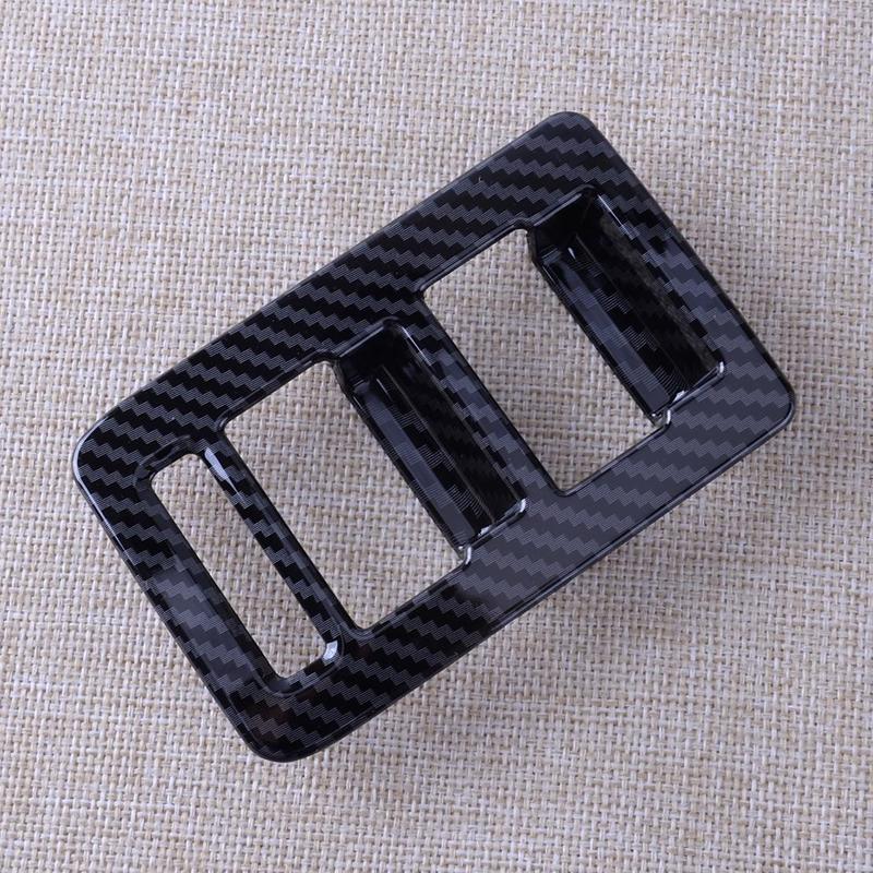 Carbon Fiber Style Window Switch Trim Cover Frame Fit For Ford Bronco