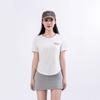 Sporty Short-sleeved Women's Thin Quick-drying Round-neck T-shirt, Slimming and Trendy Yoga Wear for Summer