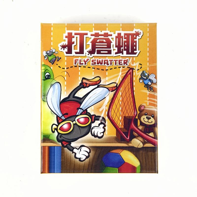

Fly-Slapping Bilingual Family Party Game Chinese English Version Fun Strategy Board Game for Kids Adults светло-серый