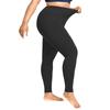 Women Workout Out Pocket Leggings Fitness Plus-size Sports Running Yoga Trousers