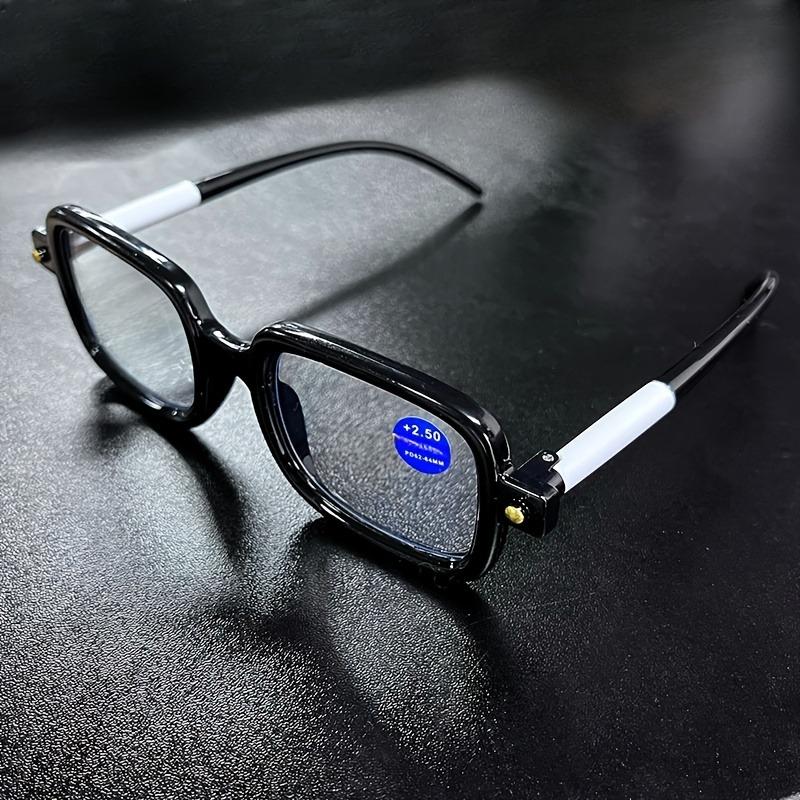 3PCS Anti Radiation Eyeglasses For Women Men Fashion Elastic TR90 Rectangle Frame Blue Light Blocking Filter Computer Glasses