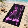 Hyuga Hinata Custom Name Beach Towels Also Serve As Bath Towels Summer Essential a Musthave for the Outdoors the Beach and the Pool