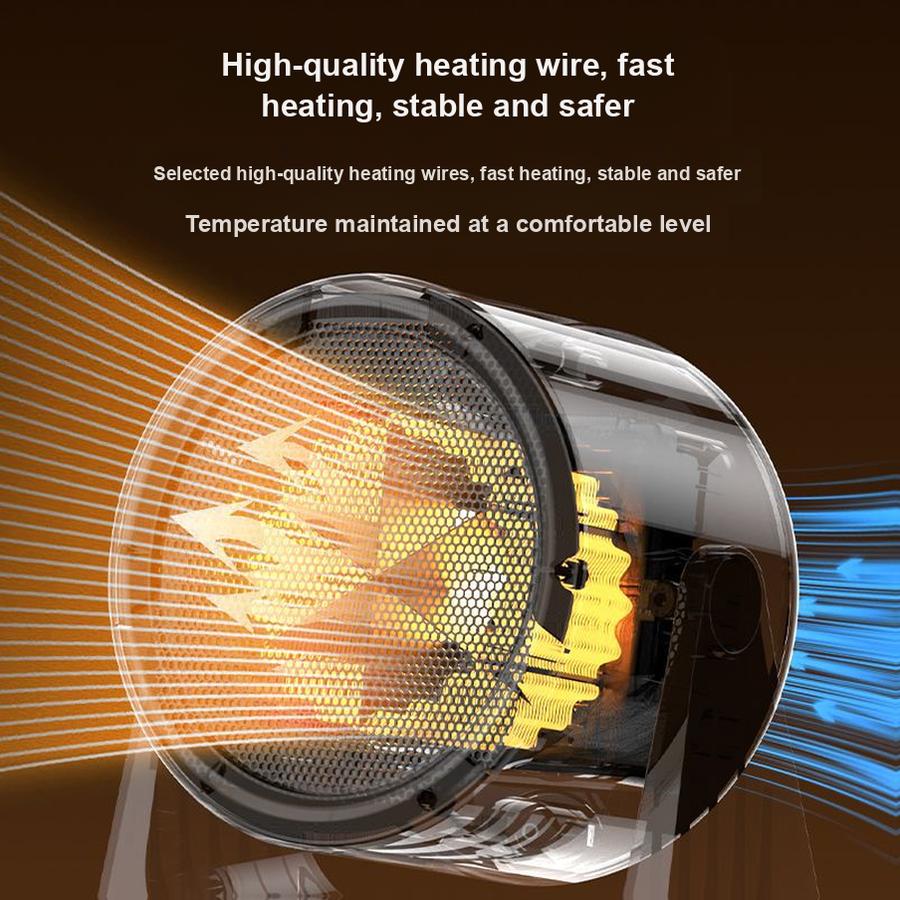 Desktop Mini Solar Heater Portable Indoor Electric Heater Camping Wood Stove Heater Warmer